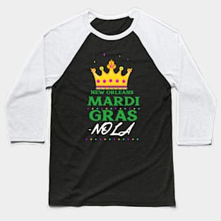 NEW ORLEANS HOODIES MARDI GRAS Baseball T-Shirt